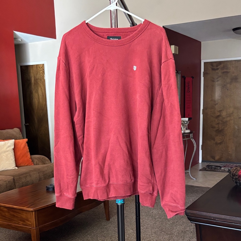 BRIXTON BRAND RUST COLOR  Sweater